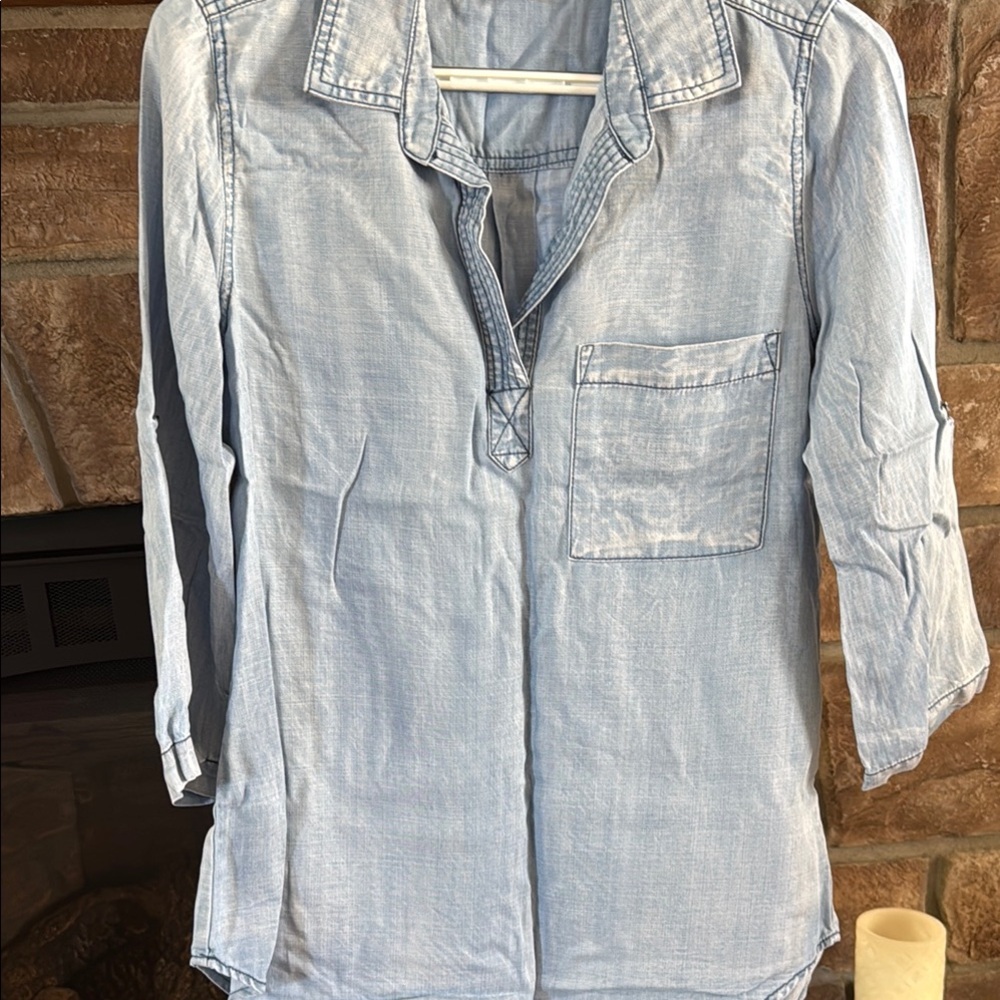 Light Blue Denim Shirt